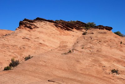 Weird layers of rock