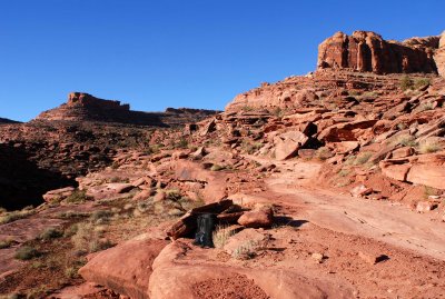 Early portion of the Amasa Back Trail