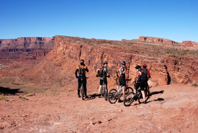 I heard these cyclist speaking French---did they ride all the way from France?