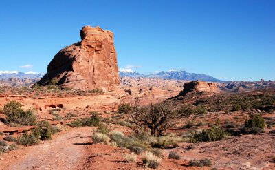View from the physical high point of my hike