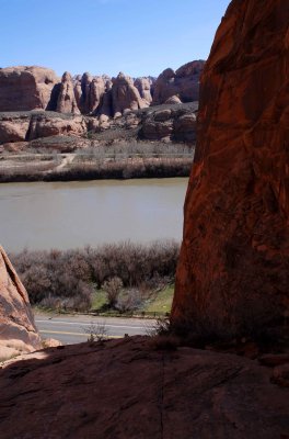 Potash Road, Colorado River, Kane Creek Road, Behind the Rocks