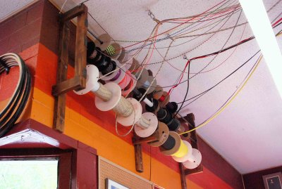 Spools on high (changing them might be a chore!)