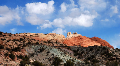 Weird rock formation was the goal of the hike