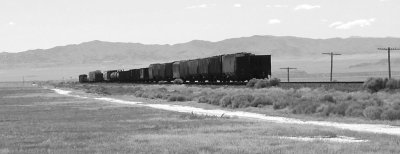 Eastbound local near Knolls, Utah