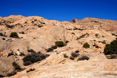 The route ahead: rock, rock, and more rock