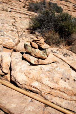 This cairn shows that others have preceded me