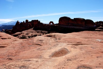 Delicate Arch (distant backside view)