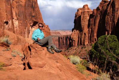 Rest break in the canyon