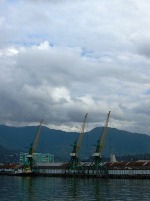 Batumi cranes
