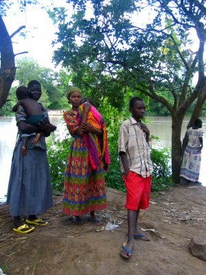 At Yei river crossing