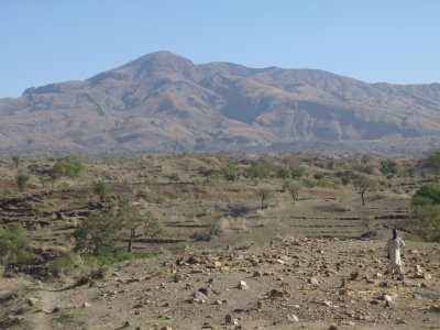 Mt. Jebel Marra as seen from Namuli village