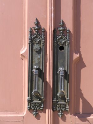 Lutheran Church door hardware-Pensacola.jpg