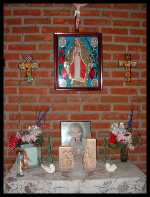 Jesus  y la Virgen de Guadalupe, Rosarito.