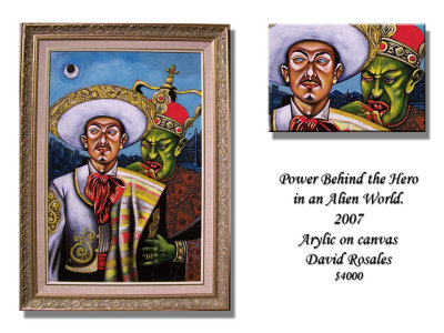 Power Behind the Hero in and Alien World by David Rosales