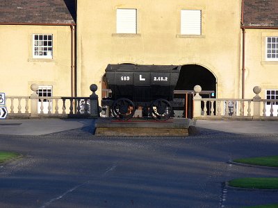 Beamish Entrance coal truck