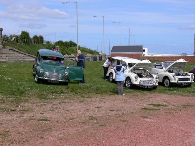 Morris Minor Owners Club at Souter Point