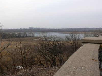 014 Overlooking the Mississippi in March.