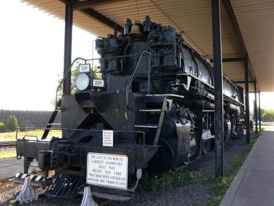 039 Worlds largest steam locomotive at Two Harbours