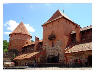 Inside Trakai Castle