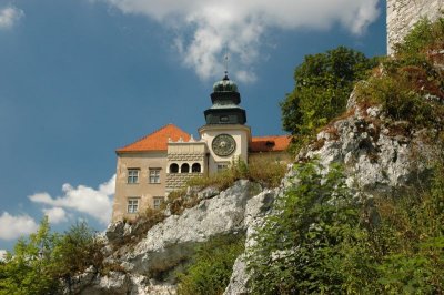 Castle in Pieskowa Skala