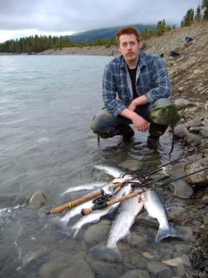 Jeremy With A Fine Catch Of Early Run Reds