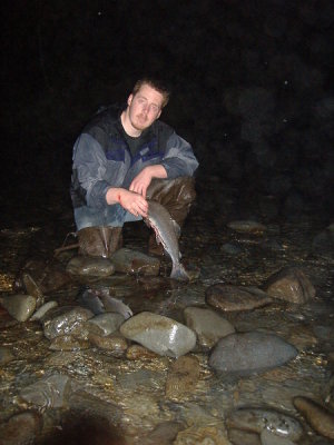 Jeremy And A Pink Salmon