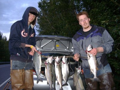 Jeremy & Tyler With One Nights Catch