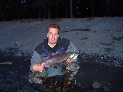 Jeremy With A Russian River Red Hen In Spawning Colors