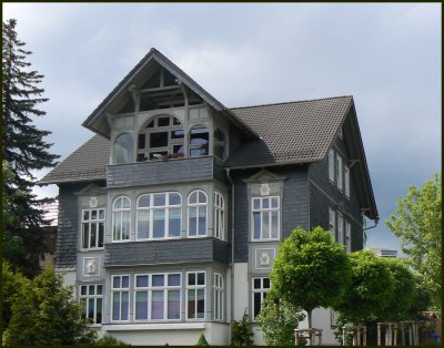 Typically fassade in Thringen