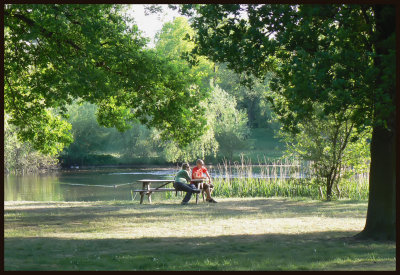 Conversation at the park