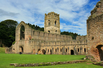 fountains abbey, north yorkshire