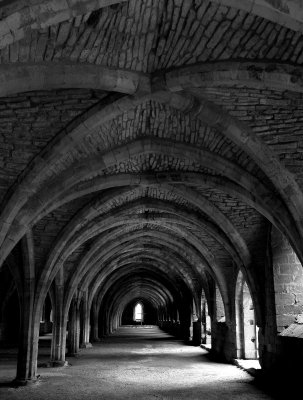 fountains abbey, north yorkshire