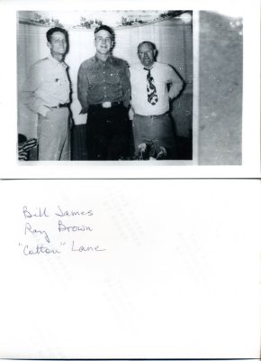 Bill James, Jr., Ray Brown, & Cotton Lane