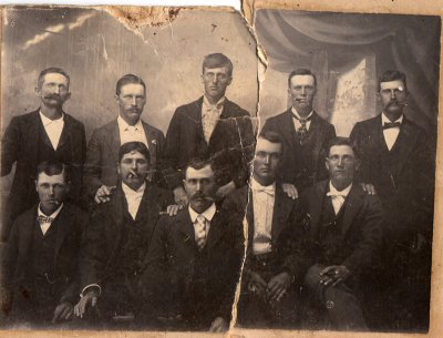 JA Ranch Hands, Bill James, Sr. at Lower Right