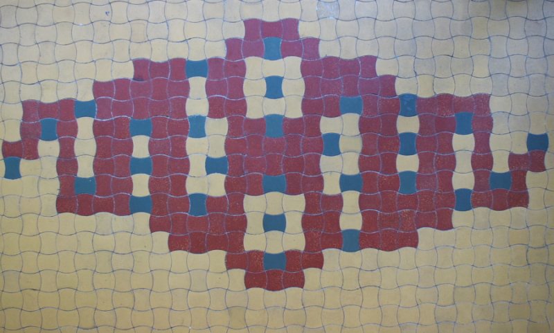 Sun-room floor pattern