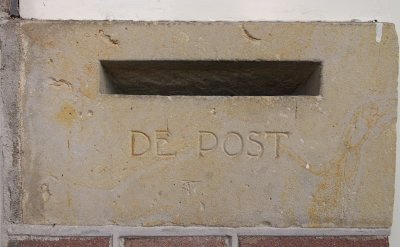 Letter box Near front door