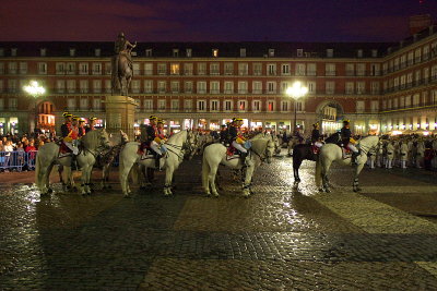 Parade on the Plaza Major