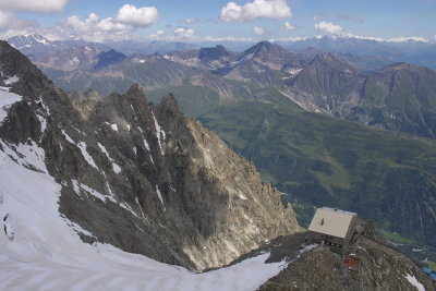 Cabin on top of the Heilbronner