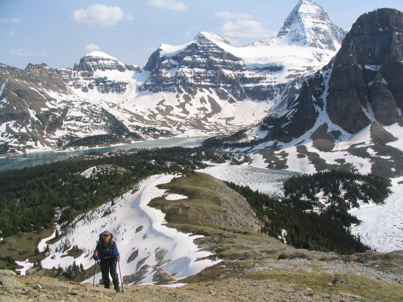 ascending Nublet peak