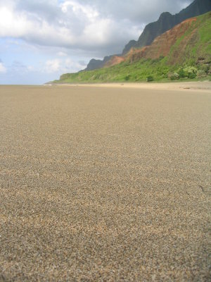 Kalalau beach