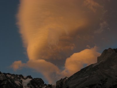 dusk in Valle del Frances