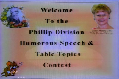 2007 Phillip Humorous and Table Topics Contest