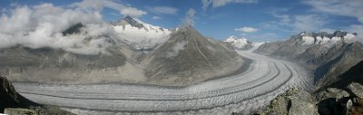 Le grand glacier d'Aletsch
