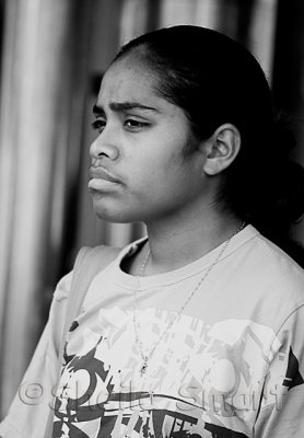 Young aboriginal woman 