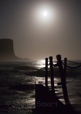 Moonrise over Avalon Beach