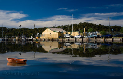 Careel Bay reflection