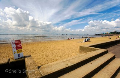 Beach at Southend