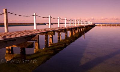 Narrabeen rockpool walkway