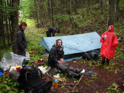 camping on the road!