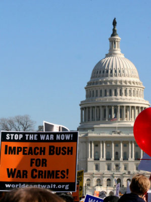 impeach Bush for war crimes